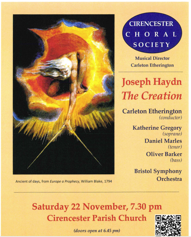 Cirencester Choral Society - 'The Creation' Joseph Haydn